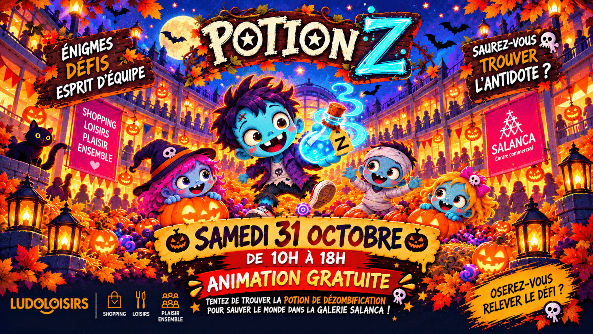 Halloween Salanca 31 octobre 2026